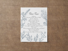 Load image into Gallery viewer, Totus Tuus Prayer Print Totally yours Prayer, Mary my Mother - Catholic Prayer - Physical Print Without Frame - Pope John Paul II
