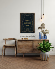 Load image into Gallery viewer, Great Gatsby Print F Scott Fitzgerald Quote - So we beat on, boats against the current - Book Quote Wall Art Physical Print Without Frame
