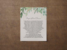 Load image into Gallery viewer, Prayer of Saint Francis Print – Peace Prayer Wall Art – Christian Home Decor – Religious Gift – Framed or Unframed
