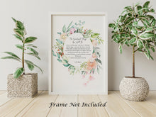 Load image into Gallery viewer, The Wonderful Things You Will Be - Baby Shower Gift - Nursery Wall Art Print - E.W. Martin - Physical Art Print Without Frame
