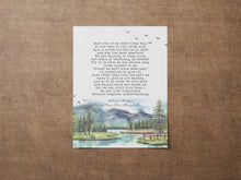 Load image into Gallery viewer, A River Runs Through It Norman Maclean Quote Print
