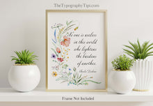 Load image into Gallery viewer, Charles Dickens Quote Doctor Marigold&#39;s Prescriptions Book Quote Print Literary Wall Art Framed &amp; Unframed Options
