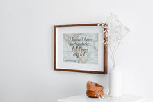Load image into Gallery viewer, Susan Sontag Travel Quote Print: Vintage Map Wall Art

