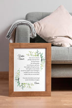 Load image into Gallery viewer, Vater Unser Kunstdruck - Christliche Wanddeko - German Lords Prayer Wall Art Print
