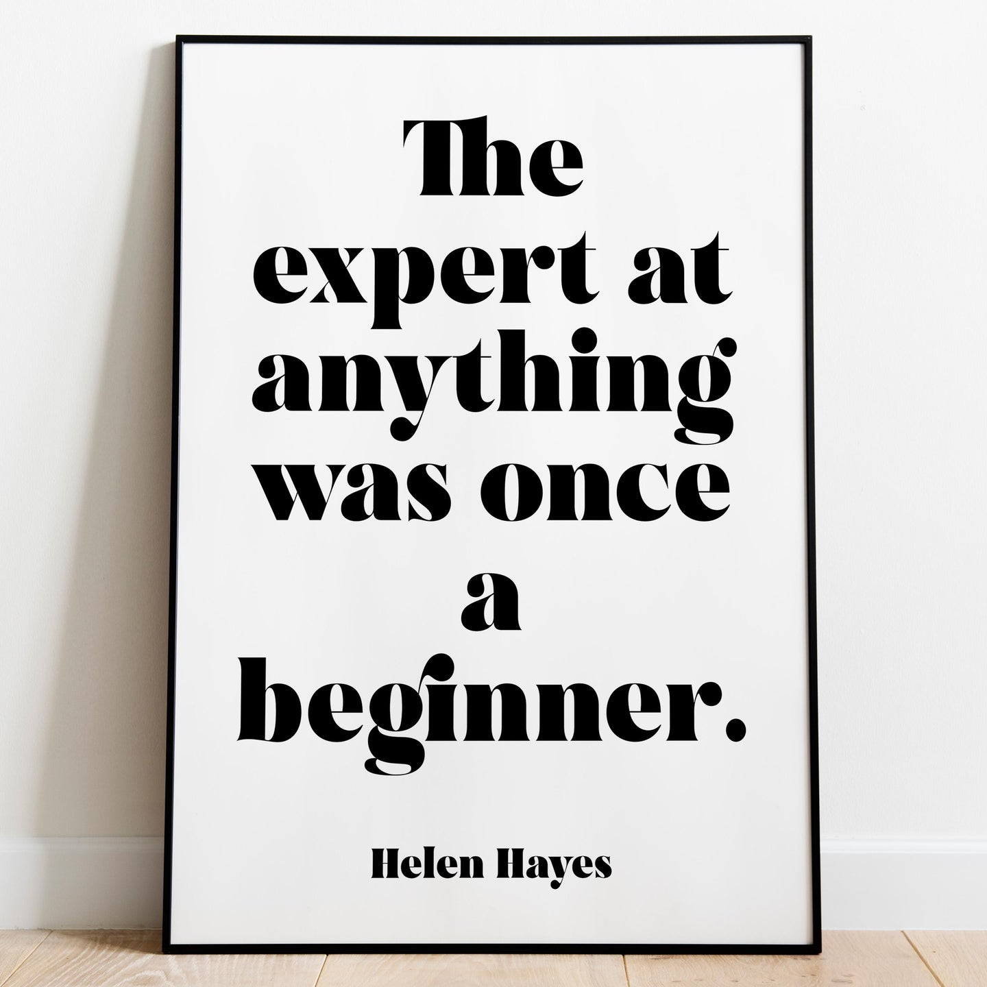 The Expert at Anything Was Once a Beginner - New Job Gift, Graduation Gift, New Employee Gift, Promotion Gift
