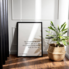 Load image into Gallery viewer, Maggie and Milly and Molly and May E.E. Cummings Poem Art Print Home Decor poetry wall art Framed &amp; Unframed Options
