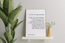 Load image into Gallery viewer, Jocko Willink Print No More Excuses - Discipline Equals Freedom Book Framed &amp; Unframed Options
