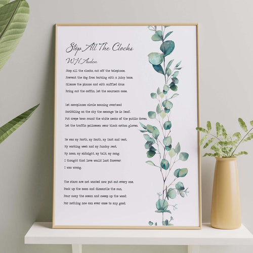 Funeral Poem 