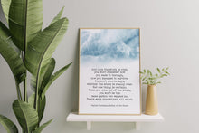 Load image into Gallery viewer, Haruki Murakami Quote And once the storm is over Kafka on the Shore - Physical Print Without Frame
