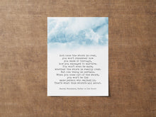 Load image into Gallery viewer, Haruki Murakami Quote And once the storm is over Kafka on the Shore - Physical Print Without Frame

