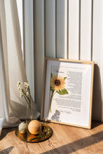 Load image into Gallery viewer, Union By Robert Fulghum Wedding poem wall art Anniversary Gift Poetry Poster Print - Full Poem - Framed &amp; Unframed Options
