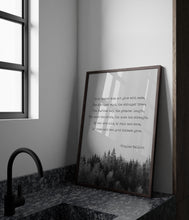 Load image into Gallery viewer, Good Timber Poem by Douglas Malloch Framed &amp; Unframed Options
