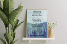 Load image into Gallery viewer, Good Timber Poem by Douglas Malloch LDS Gift - Framed &amp; Unframed Options
