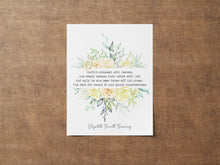 Load image into Gallery viewer, Elizabeth Barrett Browning Poem - Earth&#39;s crammed with heaven Art Print Home Decor poetry Love Poem UNFRAMED Aurora Leigh
