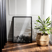 Load image into Gallery viewer, Good Timber Poem by Douglas Malloch Framed &amp; Unframed Options
