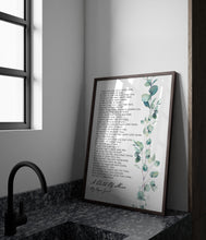 Load image into Gallery viewer, A Child Of Mine Edgar Guest Poem Girl, Boy, or Gender Neutral versions Mourning, Grief or Bereavement Poem - Framed And Unframed Options
