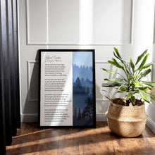 Load image into Gallery viewer, Good Timber Poem Print: Douglas Malloch, LDS Gifts
