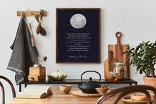 Load image into Gallery viewer, Anthony Bourdain Quote &quot;To sit alone or with a few friends&quot;
