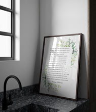 Load image into Gallery viewer, Our Deepest Fear Marianne Williamson Feminist Art Wall Art self respect quote for Bedroom decor or office decor Unframed Print
