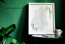 Load image into Gallery viewer, Our Deepest Fear Marianne Williamson Feminist Art Wall Art self respect quote for Bedroom decor or office decor Unframed Print
