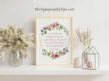Load image into Gallery viewer, Maya Angelou Print - I&#39;ve learned that people will never forget how you made them feel - Unframed inspirational print for Home, poster
