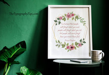 Load image into Gallery viewer, Maya Angelou Print - I&#39;ve learned that people will never forget how you made them feel - Unframed inspirational print for Home, poster
