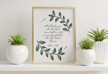 Load image into Gallery viewer, Anaïs Nin Quote Print: &quot;And the day came...&quot;
