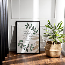 Load image into Gallery viewer, Anaïs Nin Quote Print: &quot;And the day came...&quot;
