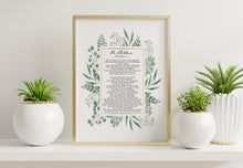 Load image into Gallery viewer, On Children Kahlil Gibran Poem - Poetry Poster Print - Literary Wall Art - Physical Print Without Frame

