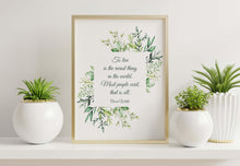 Load image into Gallery viewer, Oscar Wilde Quote: &quot;To live is the rarest thing in the world...&quot;
