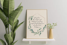 Load image into Gallery viewer, Serenity Prayer Poster Print Sobriety gift Alcoholics Anonymous twelve step recovery - Physical Print Without Frame
