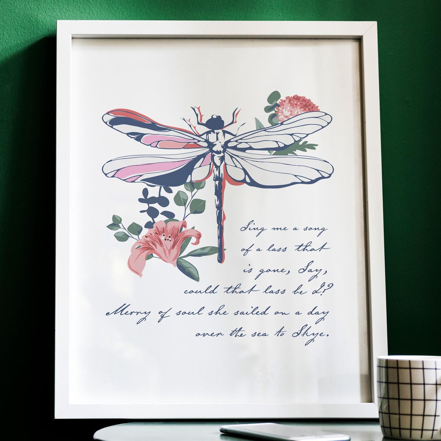 Sing me a song of a lass that is gone Outlander Theme Lyrics Print Skye Boat Song