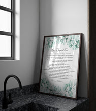 Load image into Gallery viewer, Our Deepest Fear Marianne Williamson Feminist Art Wall Art self respect quote - Physical print without frame
