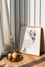 Load image into Gallery viewer, Pablo Neruda Poem Print - Sonnet XVII - I love you without knowing how - poetry wall art UNFRAMED
