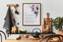 Load image into Gallery viewer, Pablo Neruda Poem Print - Sonnet XVII - I love you without knowing how - poetry wall art UNFRAMED
