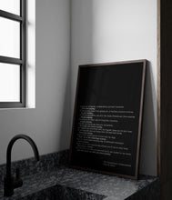 Load image into Gallery viewer, Do it anyway - Kent M. Keith - The Paradoxical Commandments - UNFRAMED
