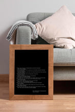 Load image into Gallery viewer, Do it anyway - Kent M. Keith - The Paradoxical Commandments - UNFRAMED
