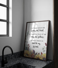 Load image into Gallery viewer, Albert Camus: &quot;Don&#39;t walk behind me... Just be my friend&quot; - Framed &amp; Unframed Options
