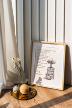Load image into Gallery viewer, Emily Dickinson Poem Print There is no Frigate like a Book - Framed &amp; Unframed Options
