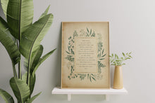 Load image into Gallery viewer, Pater Noster Lord&#39;s Prayer Print In Latin- Our Father Prayer - Unframed Prayer Print - Catholic Prayer UNFRAMED
