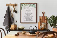 Load image into Gallery viewer, Since Feeling Is First E.E. Cummings Poem Art Print Home Decor poetry wall art - Physical Print Without Frame
