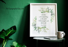 Load image into Gallery viewer, Oscar Wilde Quote: &quot;To live is the rarest thing in the world...&quot;
