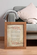 Load image into Gallery viewer, When You Are Old by William Butler Yeats WB Yeats Poetry Wall Art
