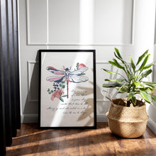 Load image into Gallery viewer, Sing me a song of a lass that is gone Outlander Theme Lyrics Print Skye Boat Song
