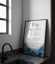 Load image into Gallery viewer, Thinking Poem Print by Walter D. Wintle Inspirational Poetry Poster Print
