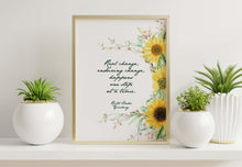 Load image into Gallery viewer, Ruth Bader Ginsburg Quote &quot;Real change, enduring change, happens one step at a time.&quot;
