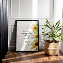 Load image into Gallery viewer, Ruth Bader Ginsburg Quote &quot;Real change, enduring change, happens one step at a time.&quot;
