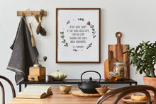 Load image into Gallery viewer, EE Cummings Quote Print: Trust Your Heart, Bookish Gifts
