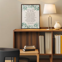 Load image into Gallery viewer, Do Not Stand At My Grave And Weep Memorial Poem By Mary Elizabeth Frye Funeral, Grief and Bereavement Poem
