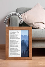 Load image into Gallery viewer, The Thousandth Man Poem By Rudyard Kipling Best Man Gift, Best Friend Present, Framed &amp; Unframed Options
